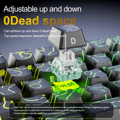 ATTACK SHARK X68HE Magnetic Rapid Trigger Keyboard