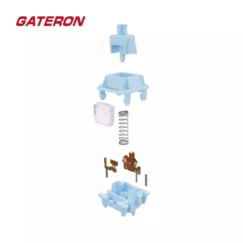 Gateron Sea Salt Smoothie  POM 5 Pins Pre Lubed Linear Switch