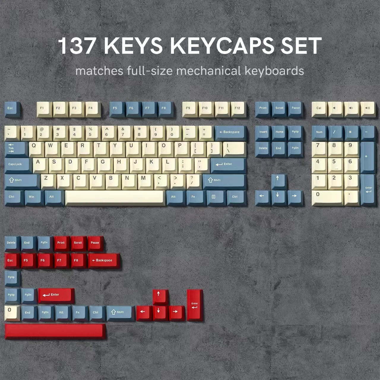 Womier Double Shot Key Cap Sets