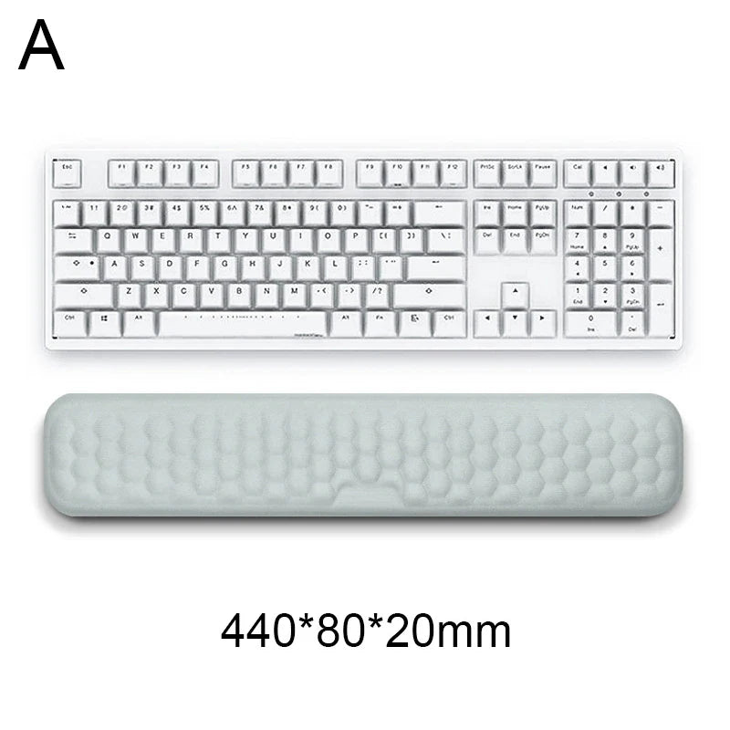 Ergonomic Keyboard &amp; Mouse Memory Foam Wrist Rest