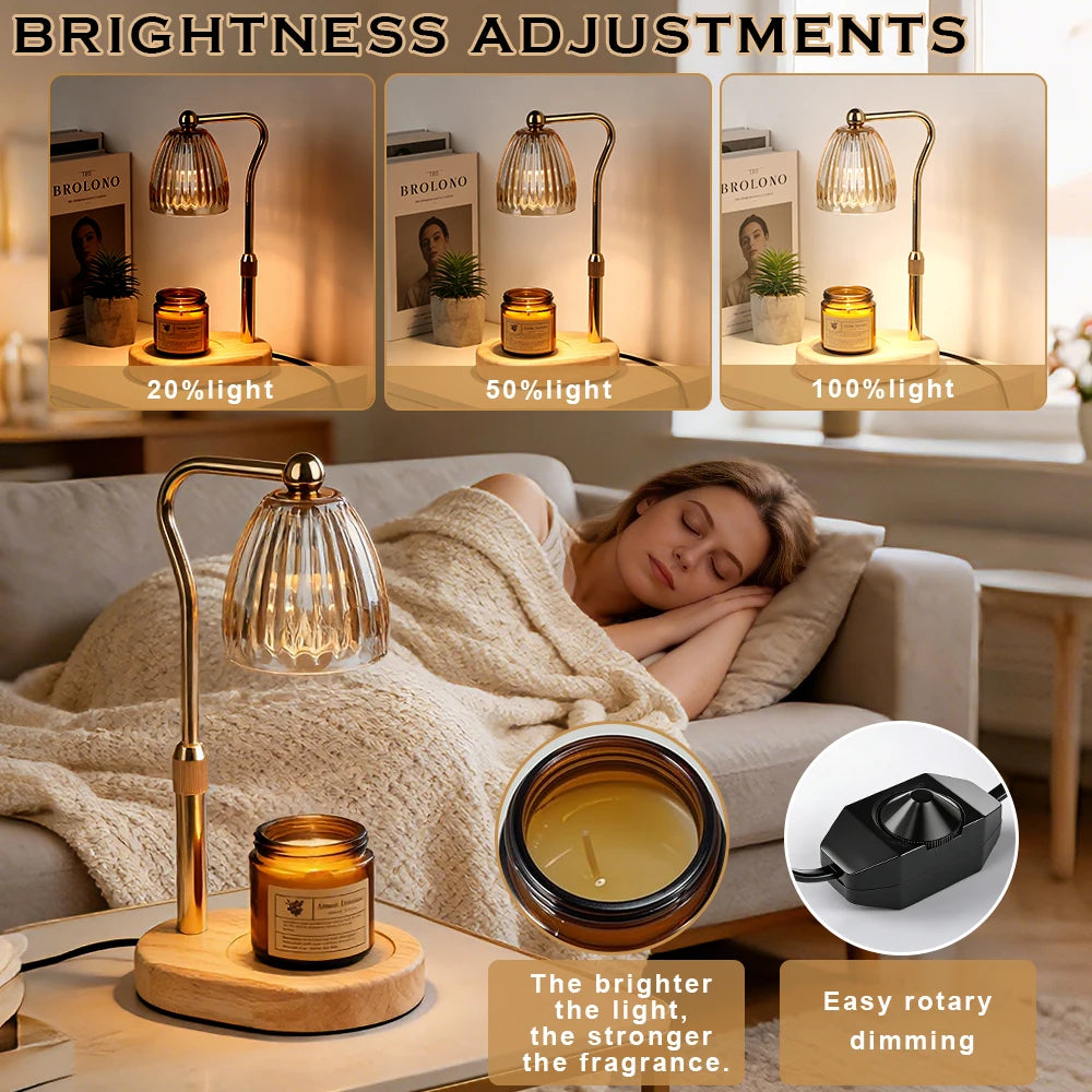 Dimmable Candle Warmer Lamp