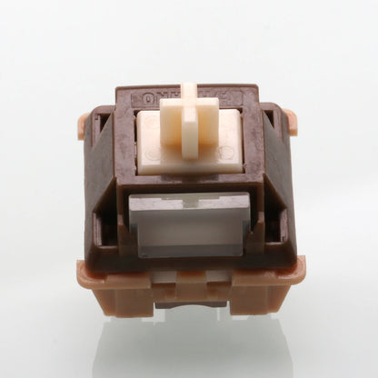 OEM: Huannuo Caramel Latte Switch V2 45g Linear Pre-lubed 5 Pin Switch