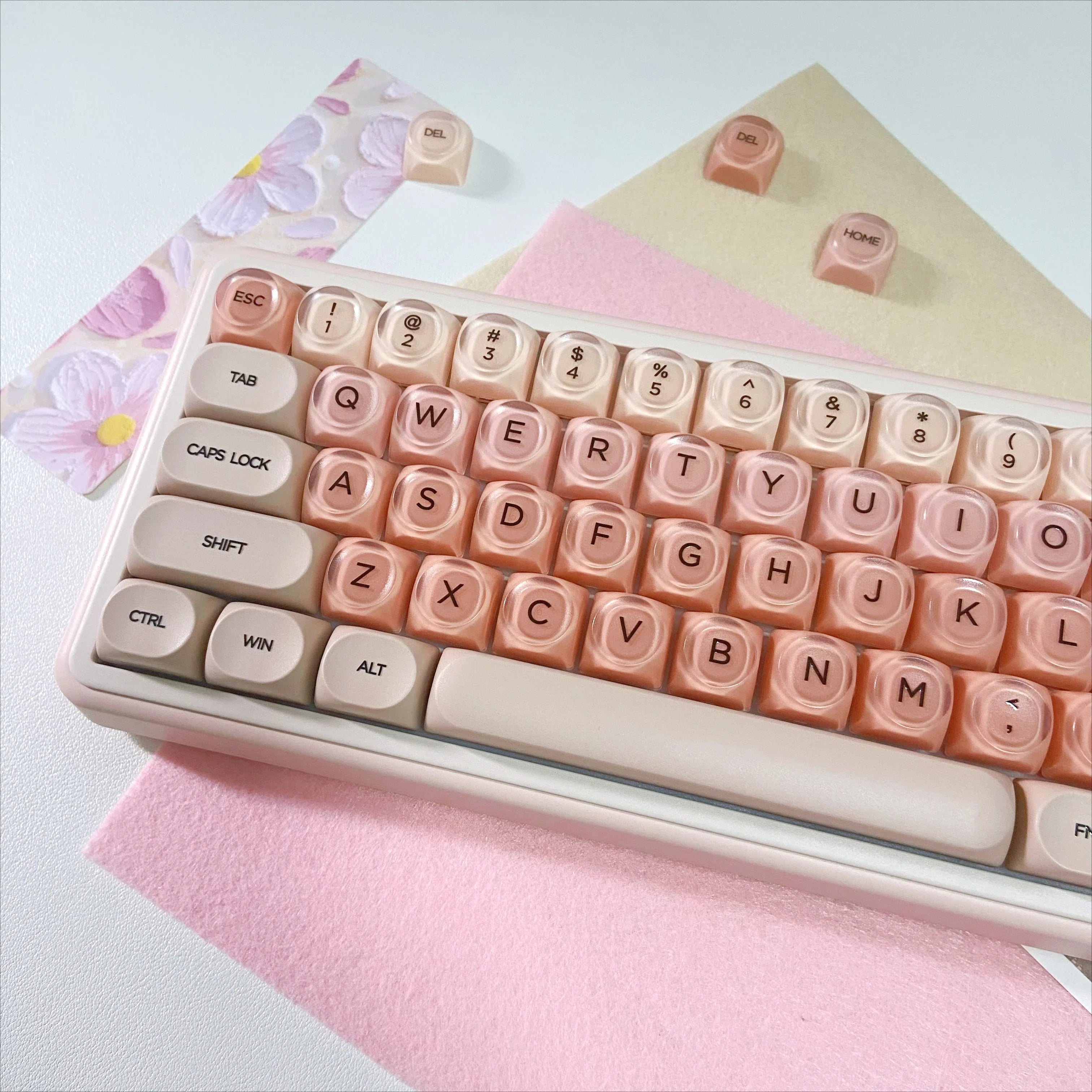 Foundation Jelly Crystal HOA Profile PBT Keycaps