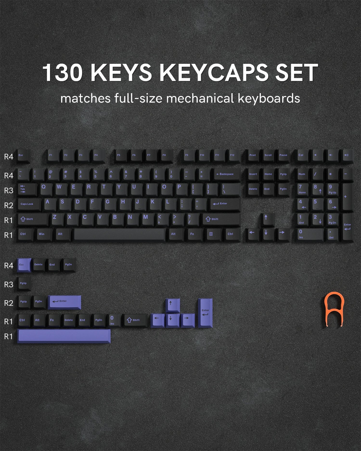 Womier Double Shot Key Cap Sets