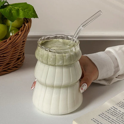 Modern Café Ripple Glassware