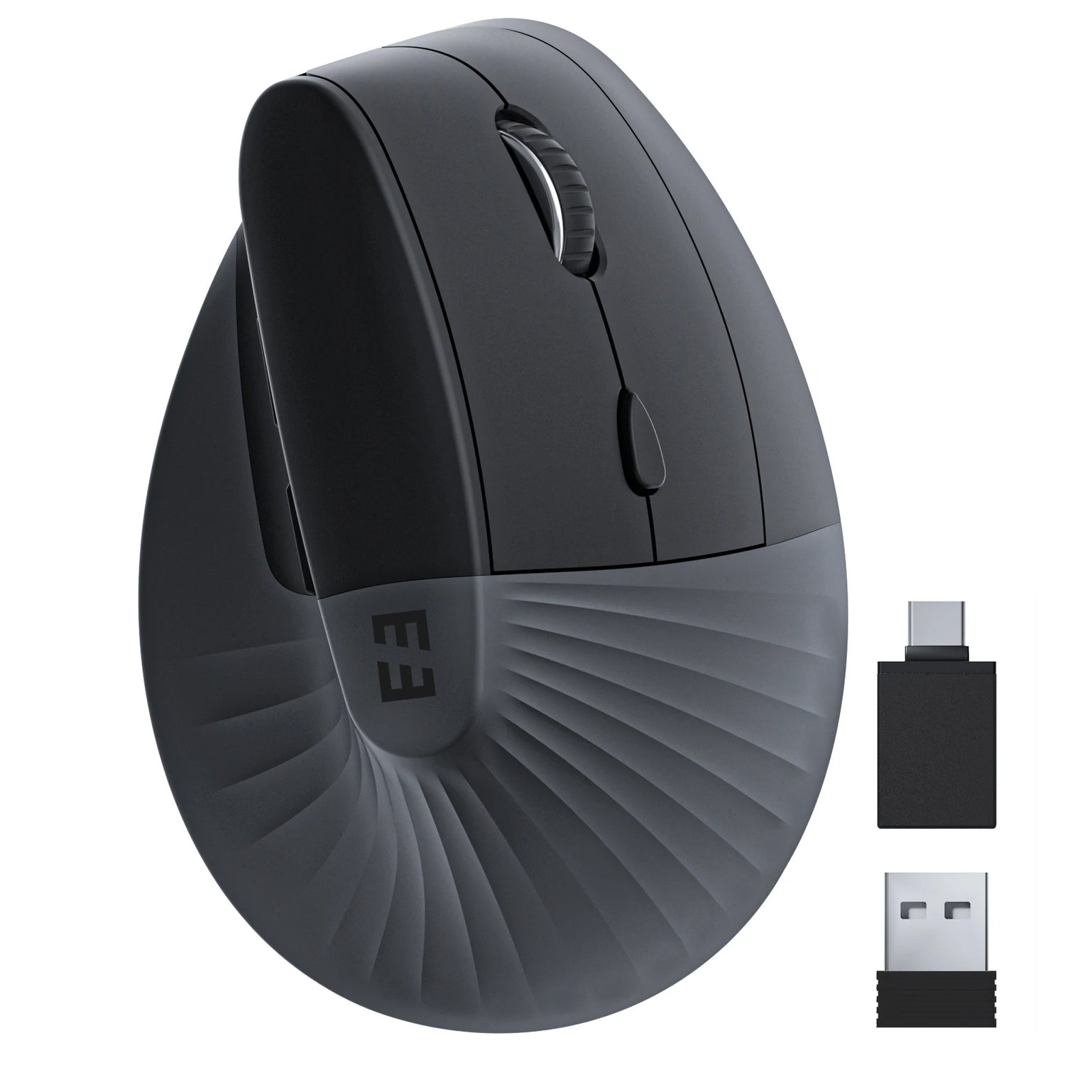 SEENDA Vertical Wireless Ergonomic Type C Rechargeable USB Mouse