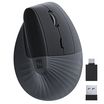 SEENDA Vertical Wireless Ergonomic Type C Rechargeable USB Mouse