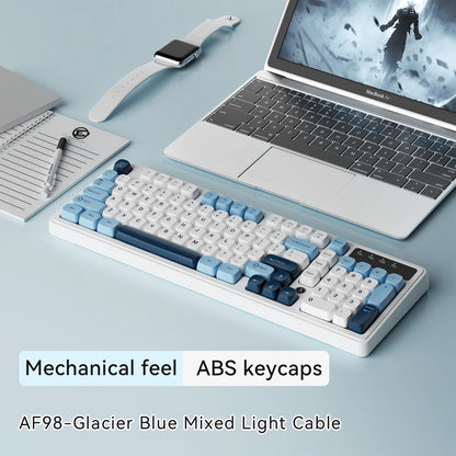 AJAZZ AF98 Wireless Tri-Mode Membrane Keyboard