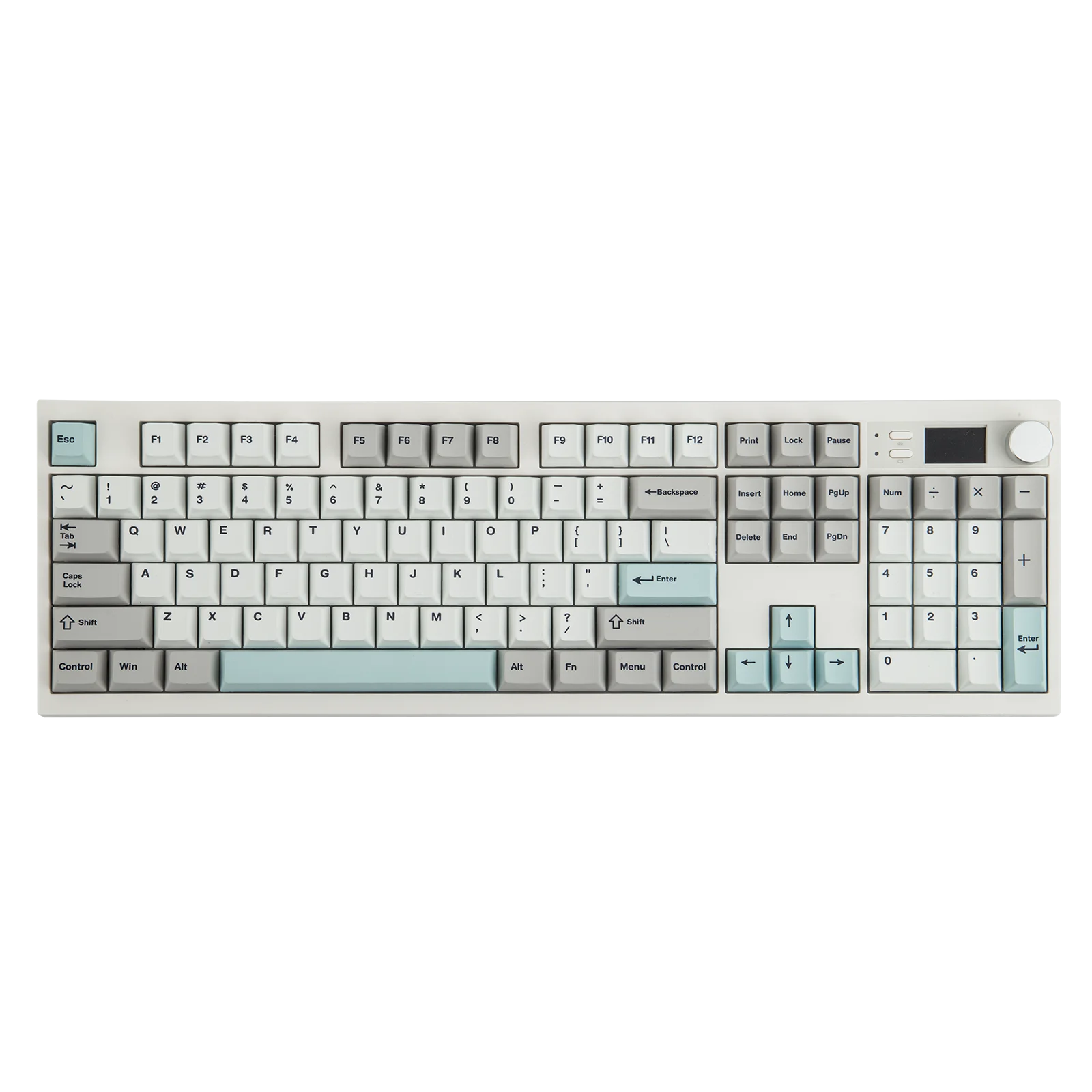 EPOMAKER QK108 100% Full-Sized Layout Wired/Bluetooth/2.4Ghz Wireless Mechanical Keyboard