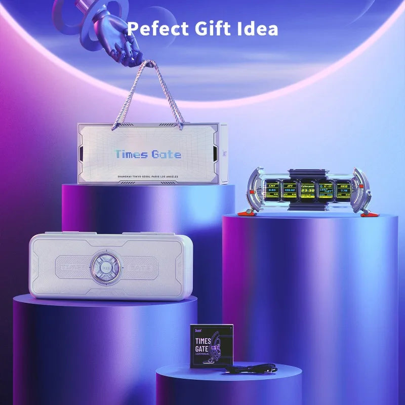 Orbit Panel Smart Customizable Times Gate Cyberpunk RGB Desk Display