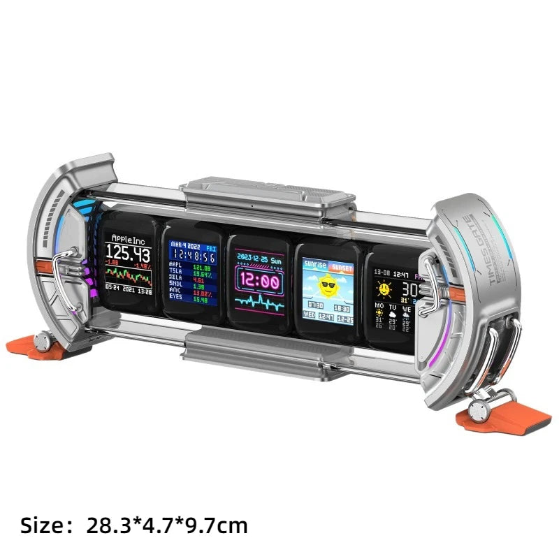 Orbit Panel Smart Customizable Times Gate Cyberpunk RGB Desk Display