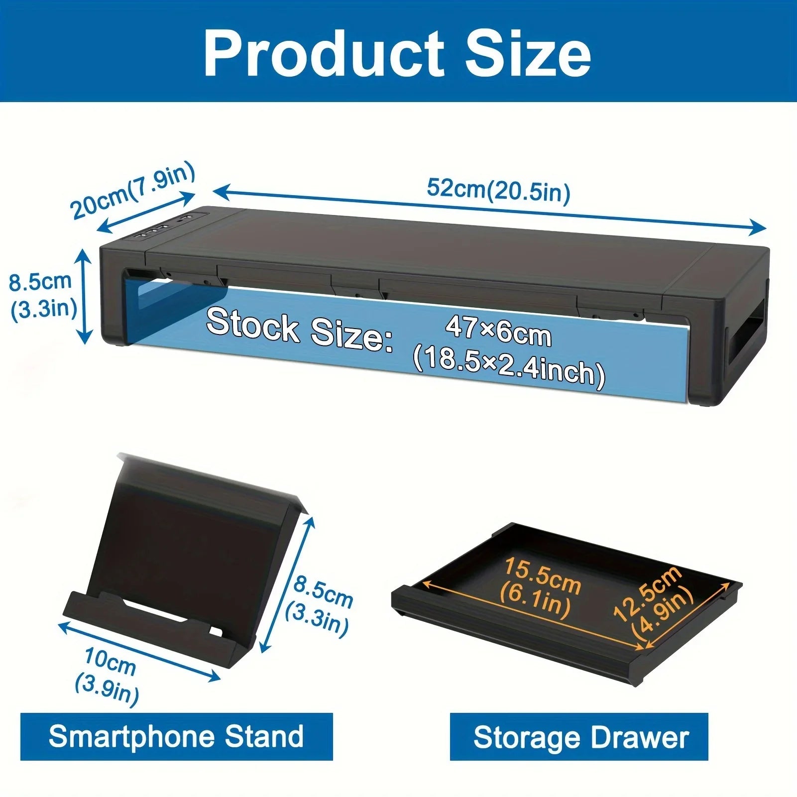 Duel Monitor Riser