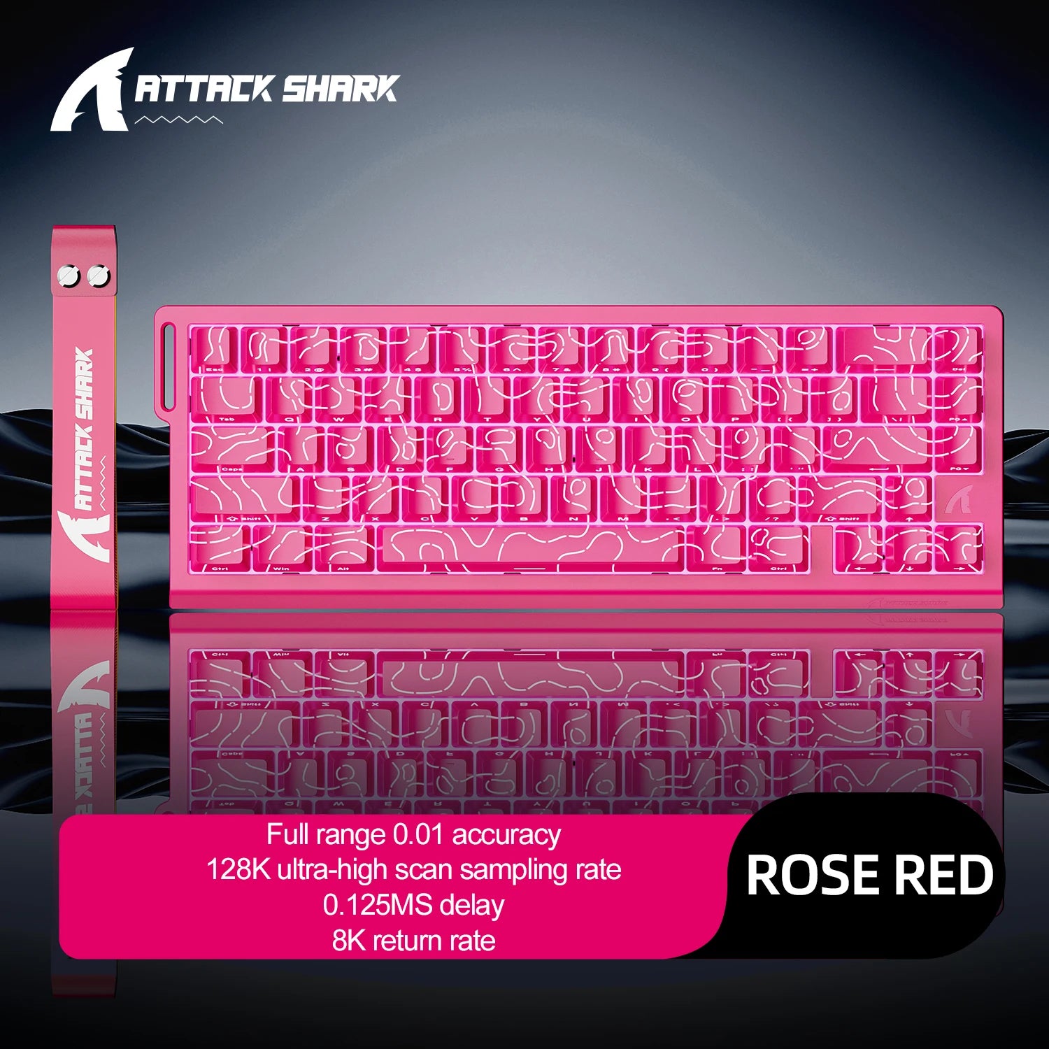 ATTACK SHARK X68HE Magnetic Rapid Trigger Keyboard
