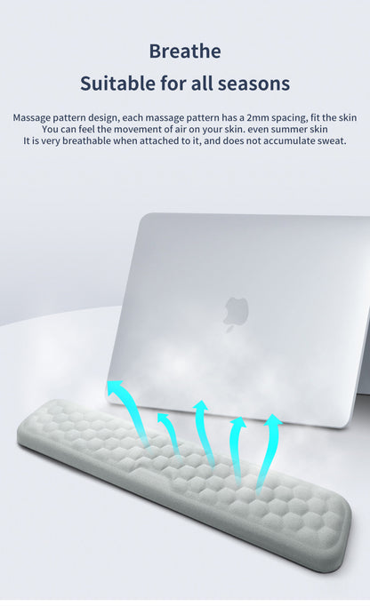 Ergonomic Keyboard &amp; Mouse Memory Foam Wrist Rest