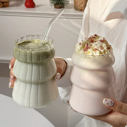 Modern Café Ripple Glassware