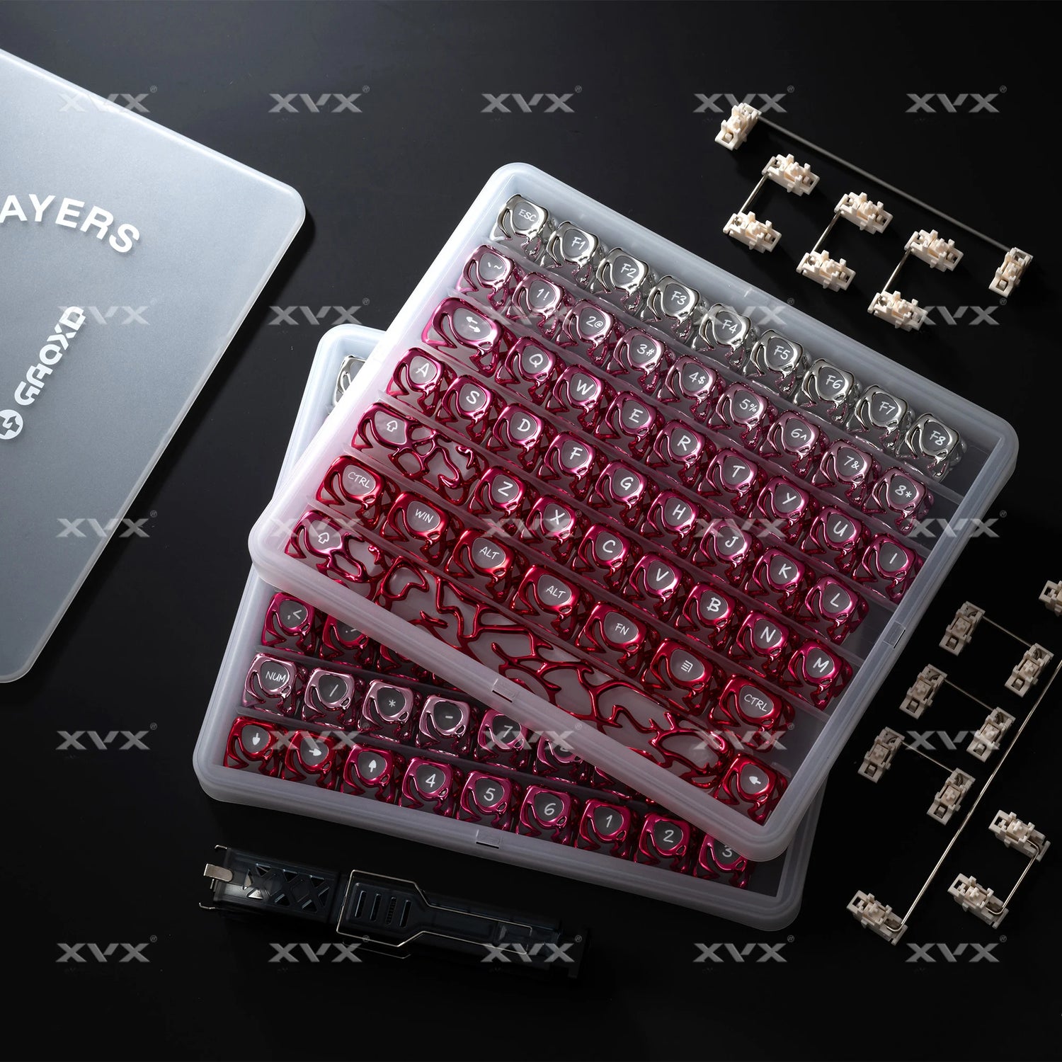 XVX Venom Keycap Set ABS+PC 61-Key