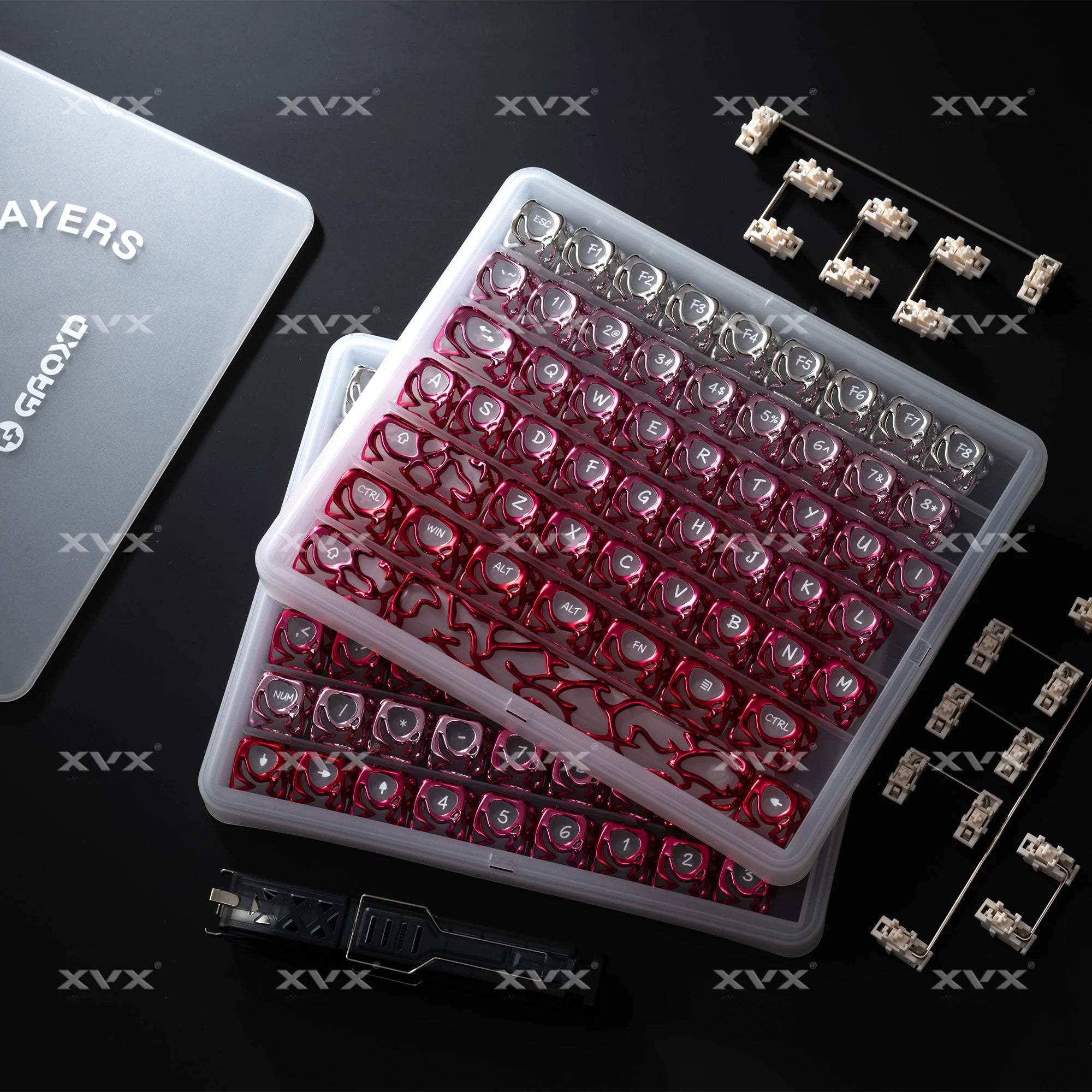 XVX Venom Keycap Set ABS+PC 61-Key