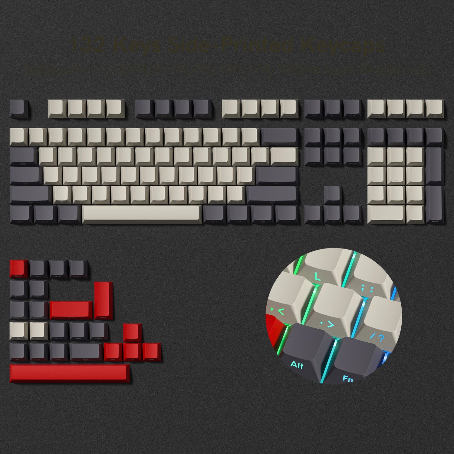 Womier Double Shot Key Cap Sets