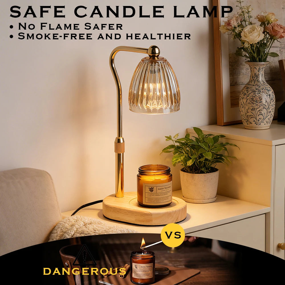Dimmable Candle Warmer Lamp