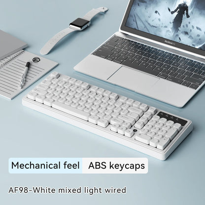 AJAZZ AF98 Wireless Tri-Mode Membrane Keyboard