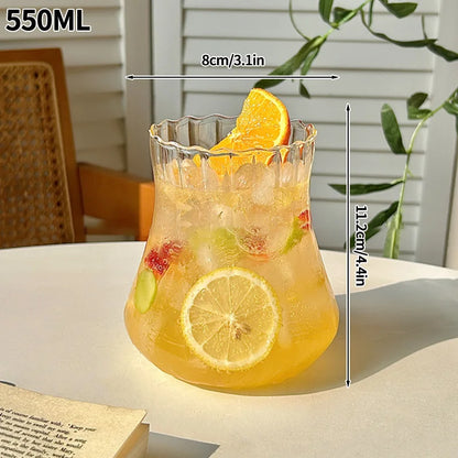 Modern Café Ripple Glassware