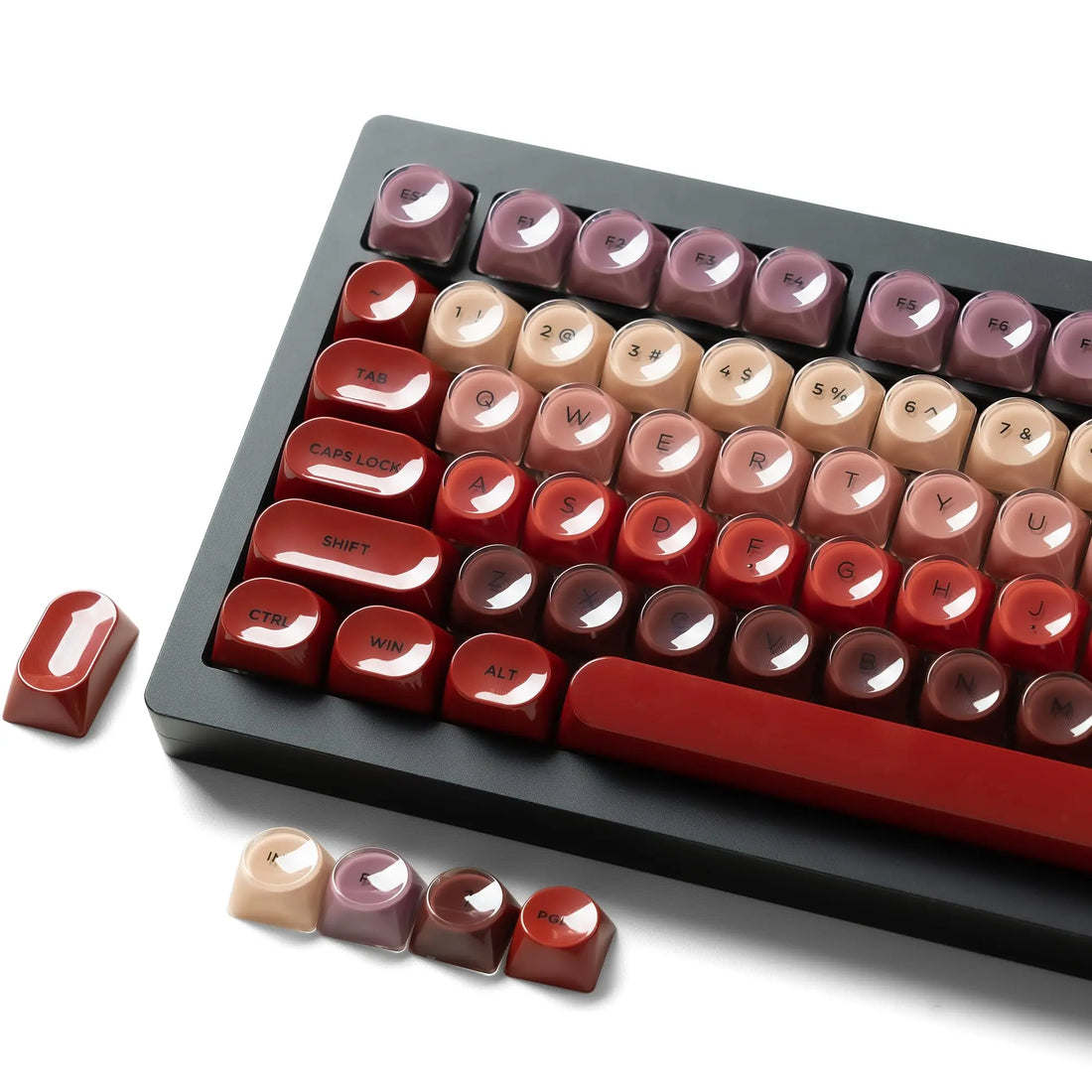 💄 Lipstick Jelly MOA PBT Keycap Set — Extended Compatibility Edition
