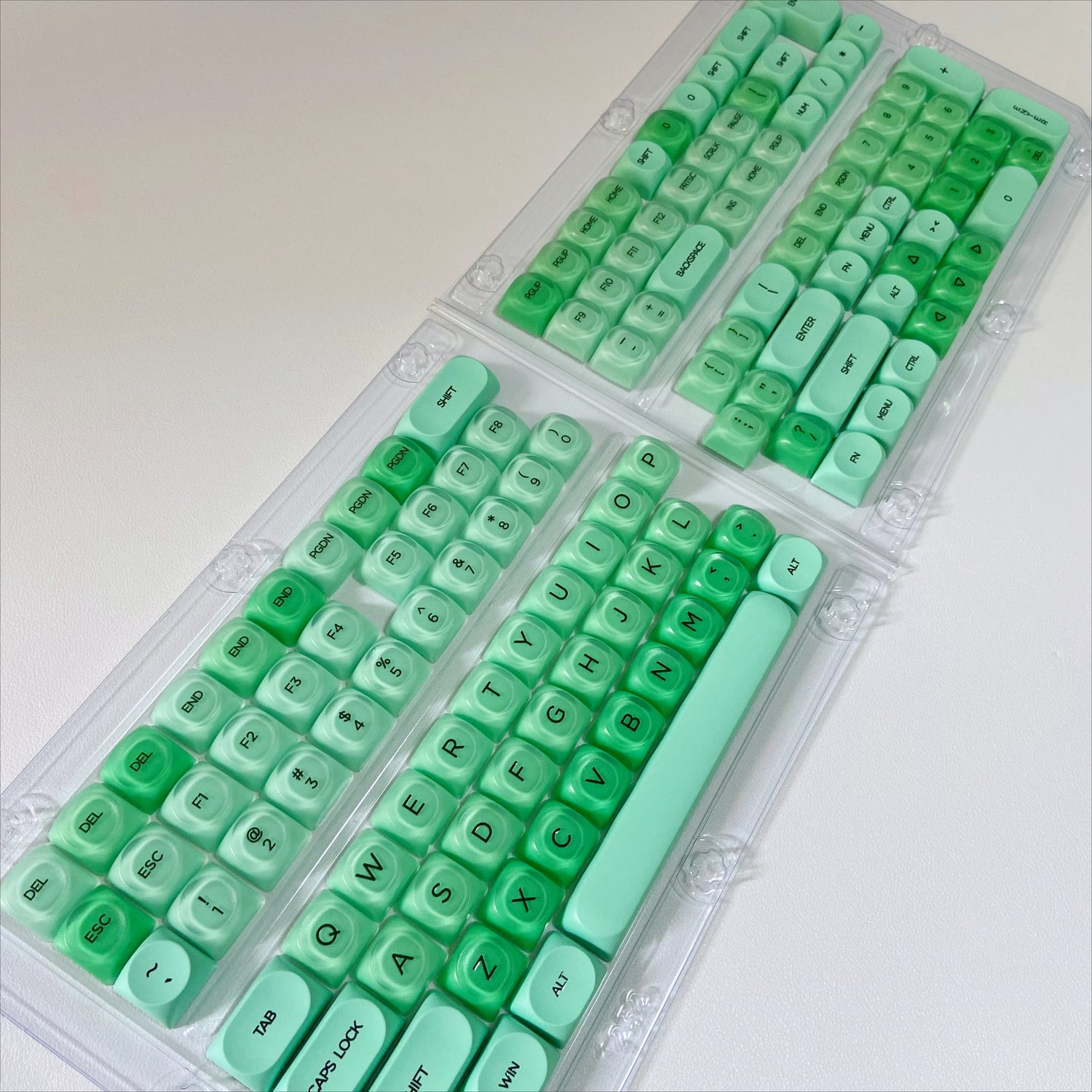 Foundation Jelly Crystal HOA Profile PBT Keycaps