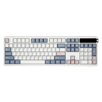 EPOMAKER TH108 PRO 100% Full-Sized Hot-Swap Wireless Keyboard with Screen &amp; Knob