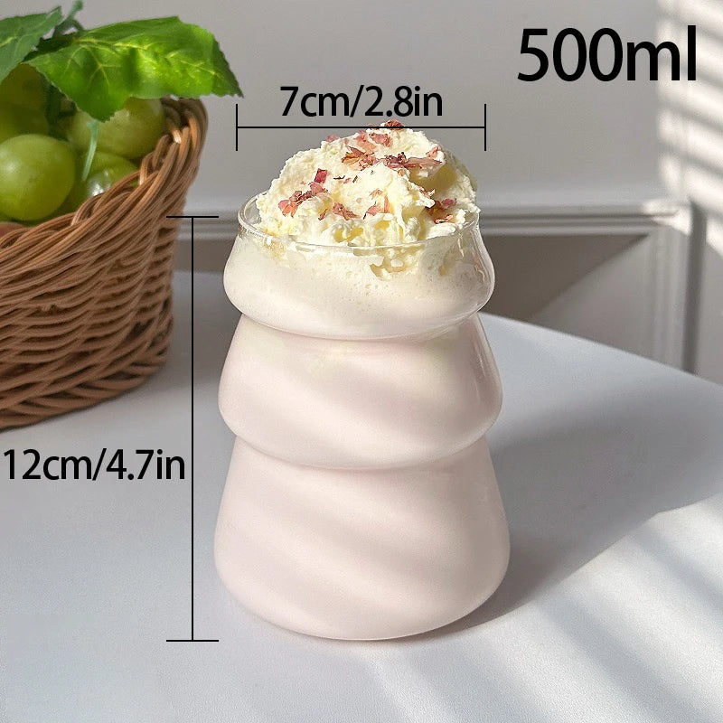 Modern Café Ripple Glassware