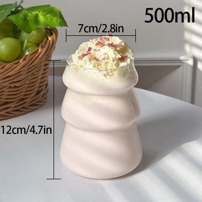 Modern Café Ripple Glassware