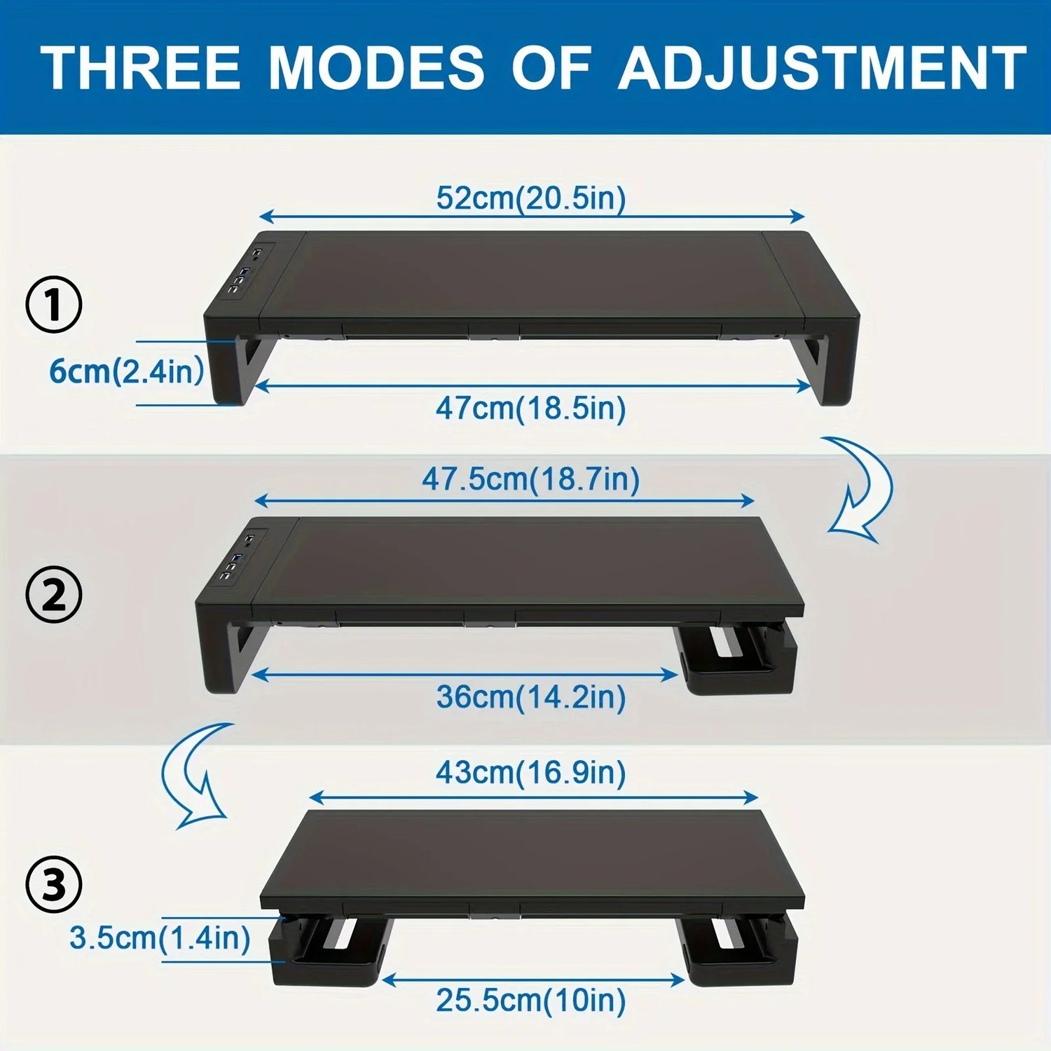 Duel Monitor Riser