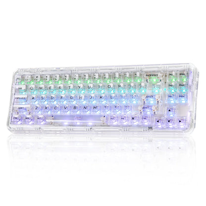 YUNZII X71 Wireless Gasket Mounted 68% Layout Transparent Keyboard