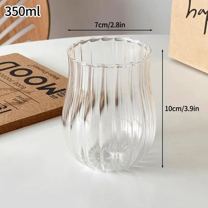 Modern Café Ripple Glassware