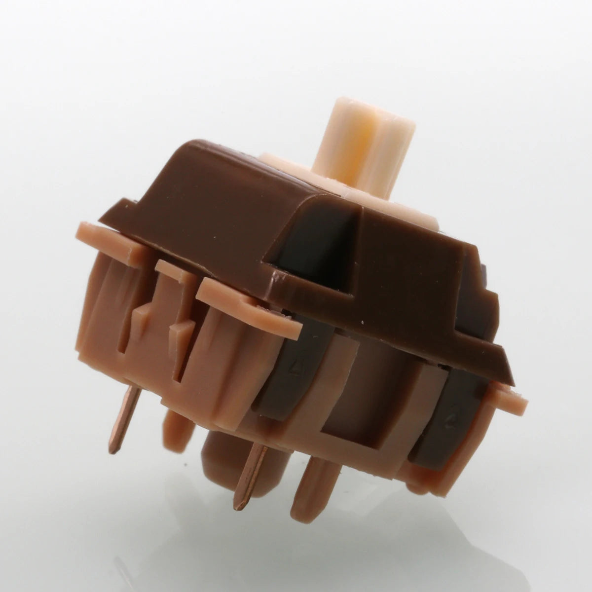 OEM: Huannuo Caramel Latte Switch V2 45g Linear Pre-lubed 5 Pin Switch