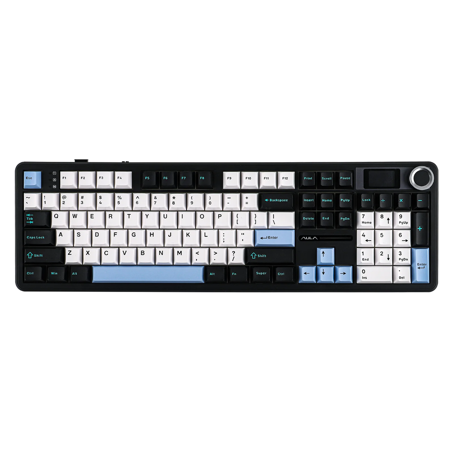 EPOMAKER AULA F108 PRO Full Size 100% Layout Gasket Mounted Wireless Keyboard
