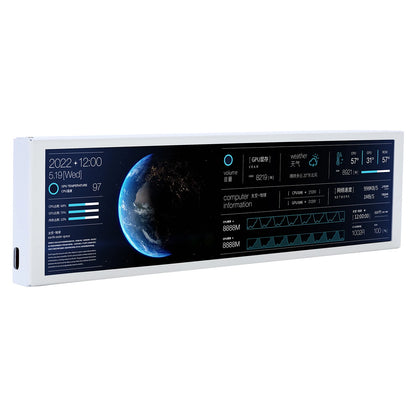 TURZX 9.2” USB PC Sensor Panel – Secondary Hardware Monitor Display