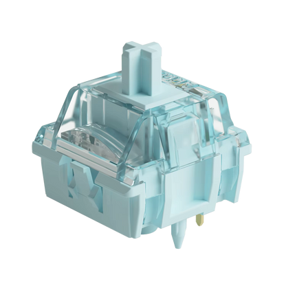 Akko V5 Pro Creamy Blue 5 Pin 45gf Thocky Tactile Switch Factory Lubed Switch